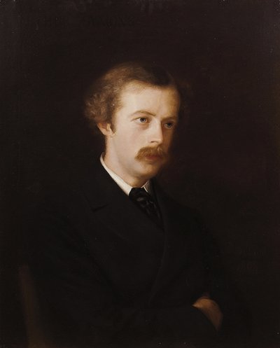 Portrét básníka Arthura Symonse 1865-1945, 1898. od Mathilde de La Tour Comtesse