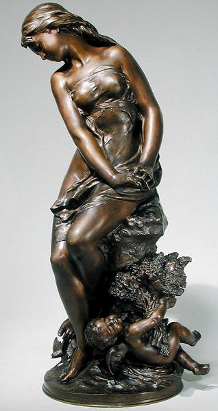 Alegorie jara (bronz) (viz také 226235) od Mathurin Moreau