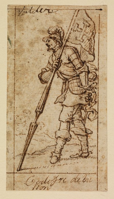Godfrey z Bouillonu od Matias de (attr.to) Torres