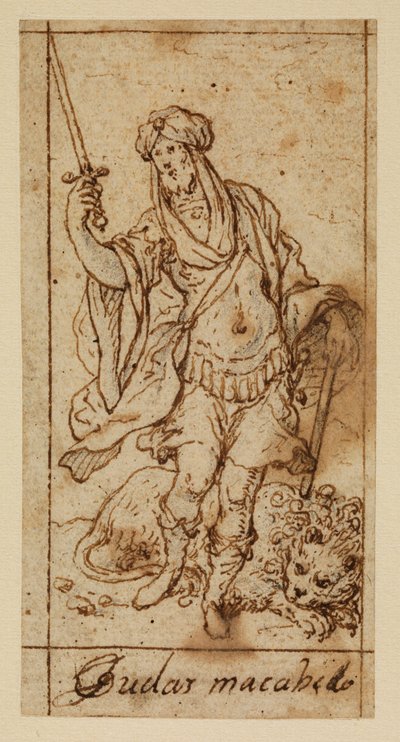 Jidáš Makabejský od Matias de (attr.to) Torres