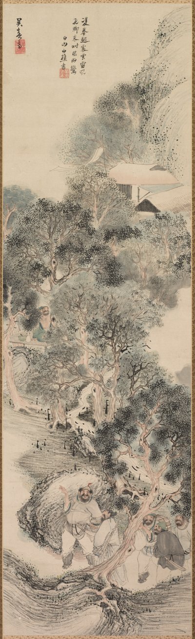 Water Margin Bandits, konec 1700-začátek 1800. od Matsumura Goshun
