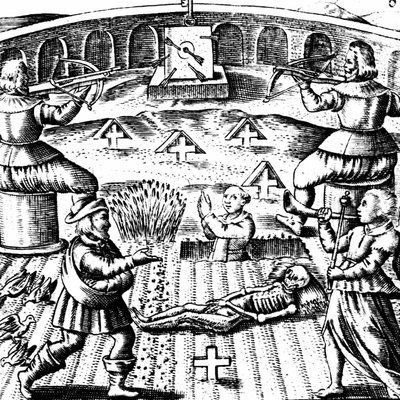 Osmý klíč Basila Valentina, z knihy "Von dem grossen Stein Uhralten" od Basila Valentina, Štrasburk, 1651 od Mattaus the Younger Merian