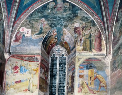 Scény ze života sv. Jana Křtitele, z kaple sv. Jana, 1346-48 (viz též 87124 a 1778223) od Matteo Giovanetti