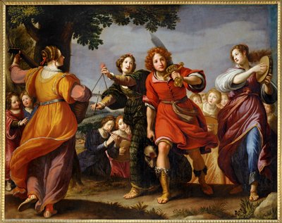 Davidův triumf ... od Matteo Rosselli