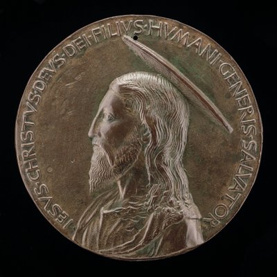 Ježíš Kristus [avers], 14461450. od Matteo di Andrea de Pasti