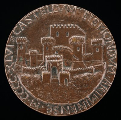 Hrad Rimini [reverse], 1446. od Matteo di Andrea de Pasti