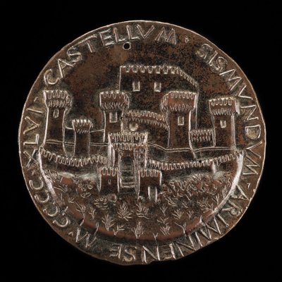 Hrad Rimini [reverse], 1446. od Matteo di Andrea de Pasti