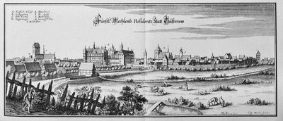 Büsterow od Matthaus Merian