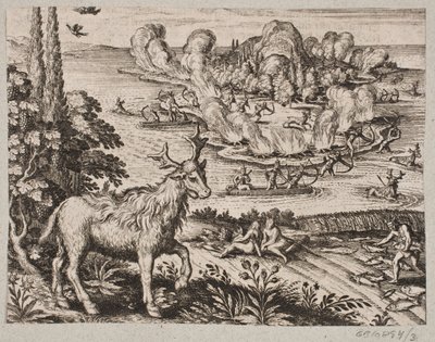 Tady si nemůžu pomoct, ale nevzpomenu si na obzvlášť úžasného tvora, kterému domorodci říkají Mosse od Matthäus Merian d.Æ.