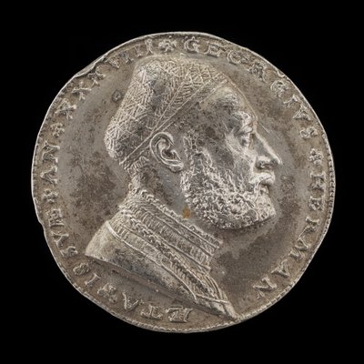 Georg Hermann, 1491-1552, Německý filozof [avers], 1529. od Matthes Gebel