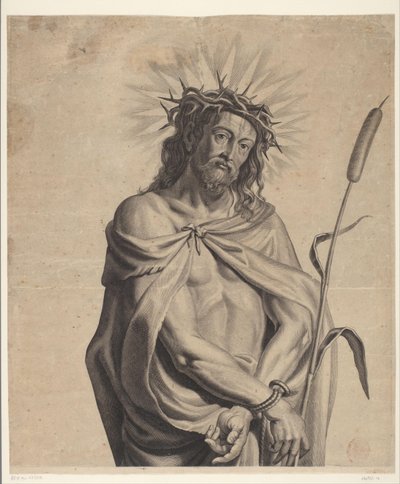 Ecce Homo Série Ecce Homo, Kristus ukřižovaný, Panna Maria a Jan Evangelista (název série) od Mattheus Borrekens