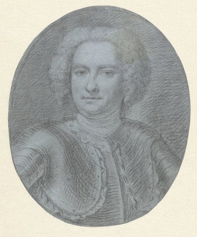 Portrét van Michiel Samuel de Mestral od Mattheus Verheyden
