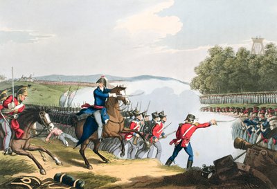 „Bitva u Waterloo, kterou rozhodl vévoda z Wellingtonu“, 1815 1816 od Matthew Dubourg