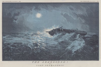 The Abandoned! nebo Tory Seamanship (barevné lito) od Matthew