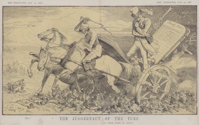 Juggernaut of the Turf (barva litho) od Matthew