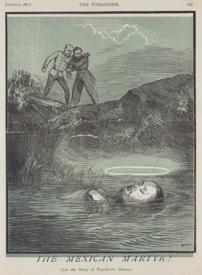 Mexický mučedník (barva litho) od Matthew