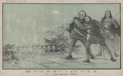 Princ z Walesu králi Jiřímu IV.: Půjdu za tebou! (barva lito) od Matthew