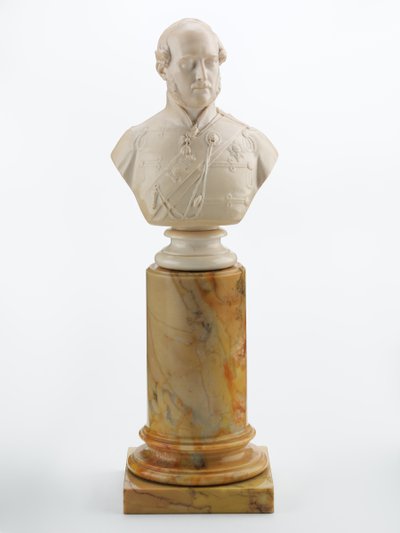 Busta prince Alberta, kolem roku 1856 (slonovina a mramor) od Matthew Noble