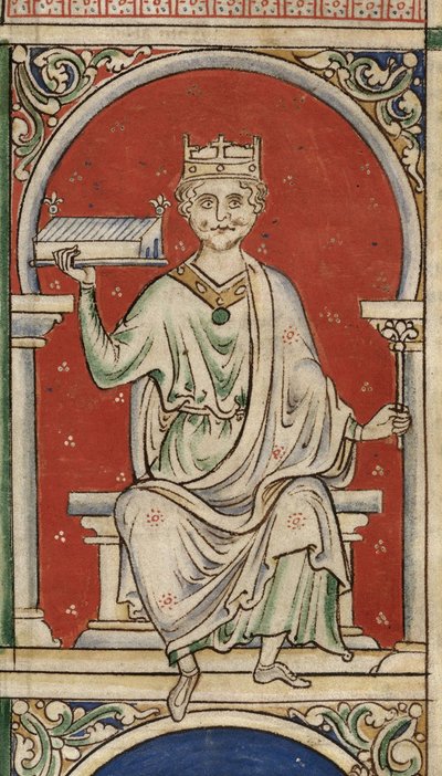 Král William Rufus z dějin Anglie od Matthew Paris