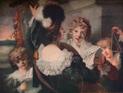 "The Charmers", 1796, 1911 od Matthew William Peters