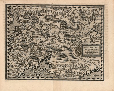 Moscoviae Imperium, 1600. od Matthias Quad