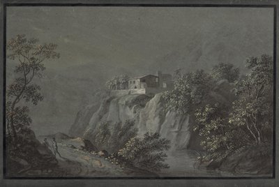Italská krajina od Matthias Rudolf Toma