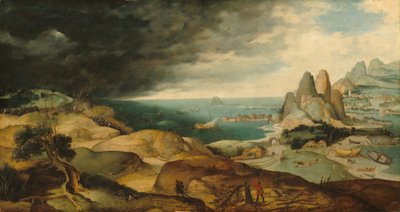 Umučení svaté Kateřiny, c. 1540 od Matthijs Cock