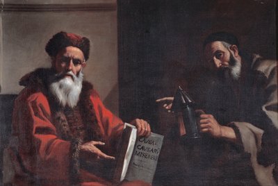 Diogenes a Platón od Mattia Preti