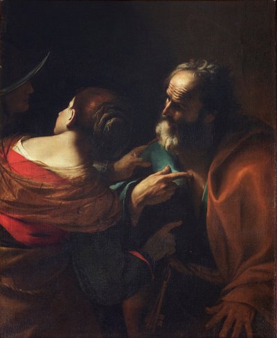 Zapření svatého Petra, cca 1637-1640. od Mattia Preti