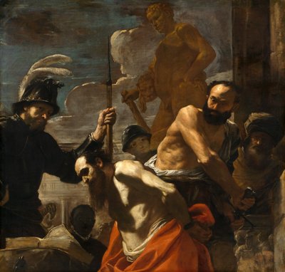 Umučení svatého Pavla, kolem 1656-59 od Mattia Preti