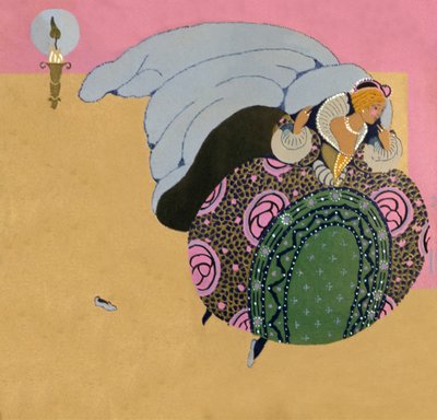 Popelka, asi 1910-1920 (ilustrace) od Maurice Berty