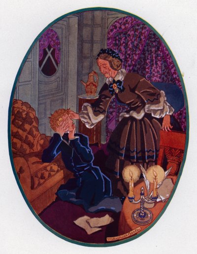 Teta bolení zubů (barevné lito) od Maurice Berty