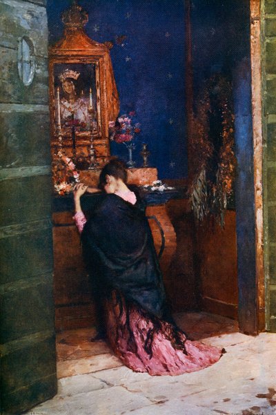 Modlitba k Madoně, c1877-1912, 1912. od Maurice Bompard