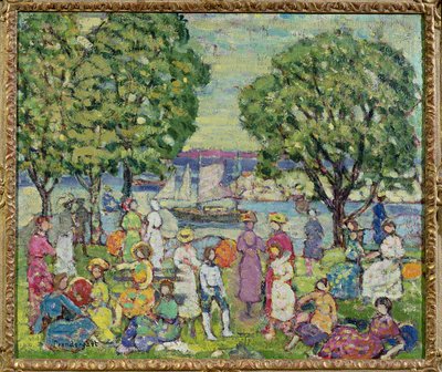 Gloucesterský přístav od Maurice Brazil Prendergast