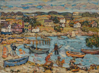 Přístav Marblehead od Maurice Brazil Prendergast