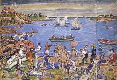 poblíž Gloucesteru, od Maurice Brazil Prendergast