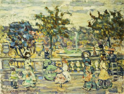 Promenáda, od Maurice Brazil Prendergast