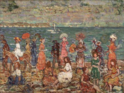 Mořské pobřeží od Maurice Brazil Prendergast