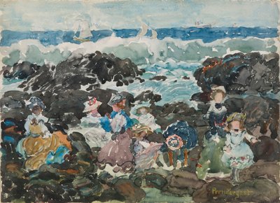 Surfujte, Cohasset od Maurice Brazil Prendergast