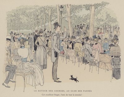 Ilustrace pro Paris Brillant (barevné lito) od Maurice Charles Mathieu Bonvoisin