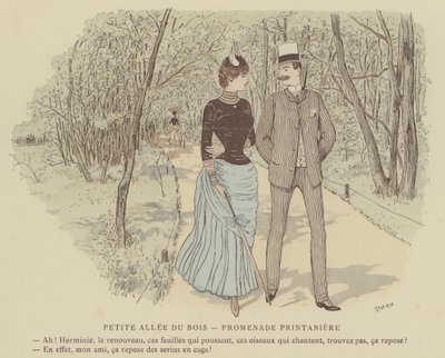 Ilustrace pro Paris Brillant (barevné lito) od Maurice Charles Mathieu Bonvoisin