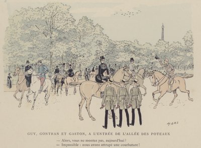 Ilustrace pro Paris Brilliant (barevné lito) od Maurice Charles Mathieu Bonvoisin