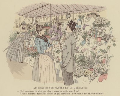 Ilustrace pro Paris Brillant (barevná litografie) od Maurice Charles Mathieu Bonvoisin