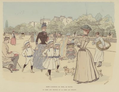 Ilustrace pro Paris Brillant (barevné lito) od Maurice Charles Mathieu Bonvoisin
