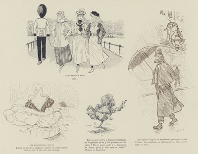 Ilustrace pro La Vie De Londres od Mars od Maurice Charles Mathieu Bonvoisin