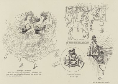 Ilustrace pro La Vie De Londres od Mars od Maurice Charles Mathieu Bonvoisin