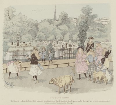 Ilustrace pro La Vie De Londres od Mars od Maurice Charles Mathieu Bonvoisin