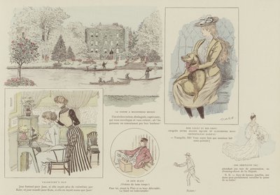 Ilustrace pro La Vie De Londres od Mars od Maurice Charles Mathieu Bonvoisin