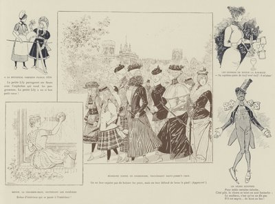 Ilustrace pro La Vie De Londres od Mars od Maurice Charles Mathieu Bonvoisin