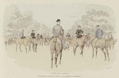 Ilustrace pro La Vie De Londres od Mars od Maurice Charles Mathieu Bonvoisin